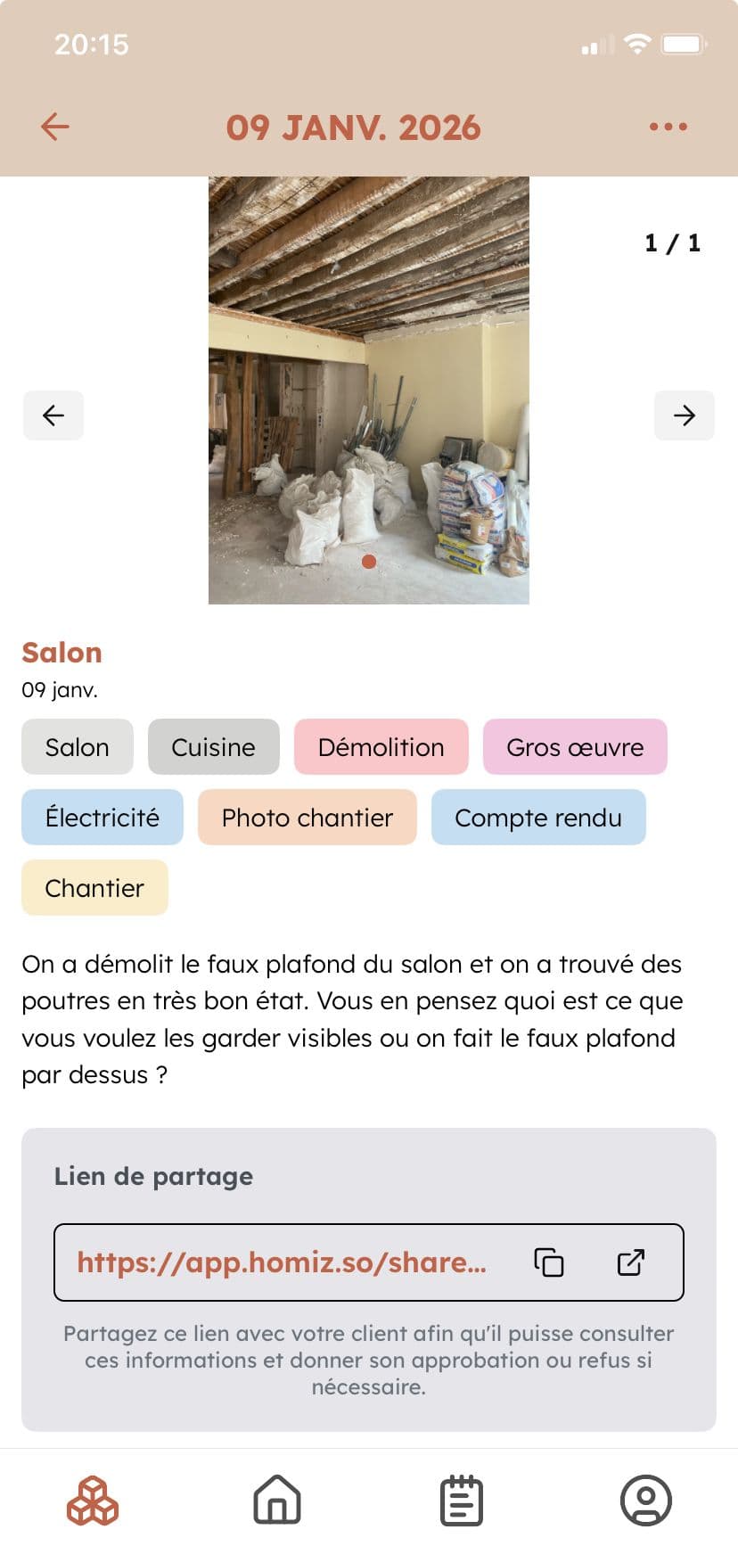 Section sourcing Homiz